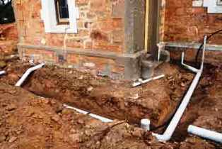 outside drainage Beddington